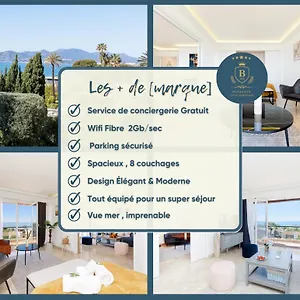 Appartement Riviera - Sea View - - De Standing - Parking, Cannes